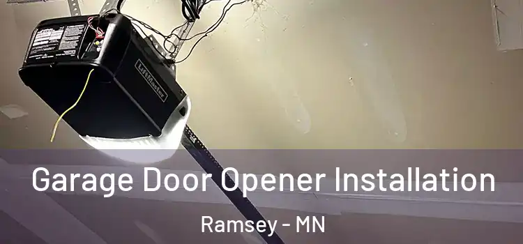  Garage Door Opener Installation Ramsey - MN