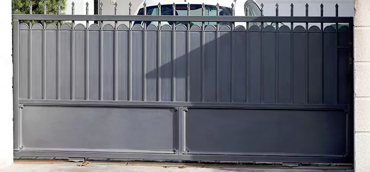 Metal Driveway Gate Installation Ramsey